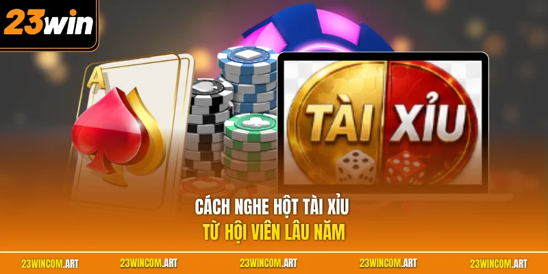 Cách nghe hột tài xỉu từ hội viên lâu năm