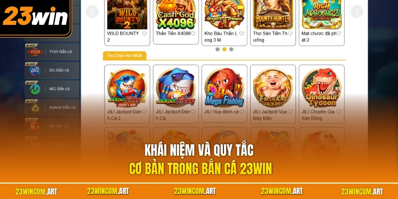Bắn cá 23WIN 2 Khái niệm và quy tắc cơ bản trong bắn cá 23WIN